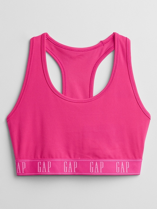 GapFit PowerMove T-Back Women's Sports Bra (Royal Fuchsia Pink)