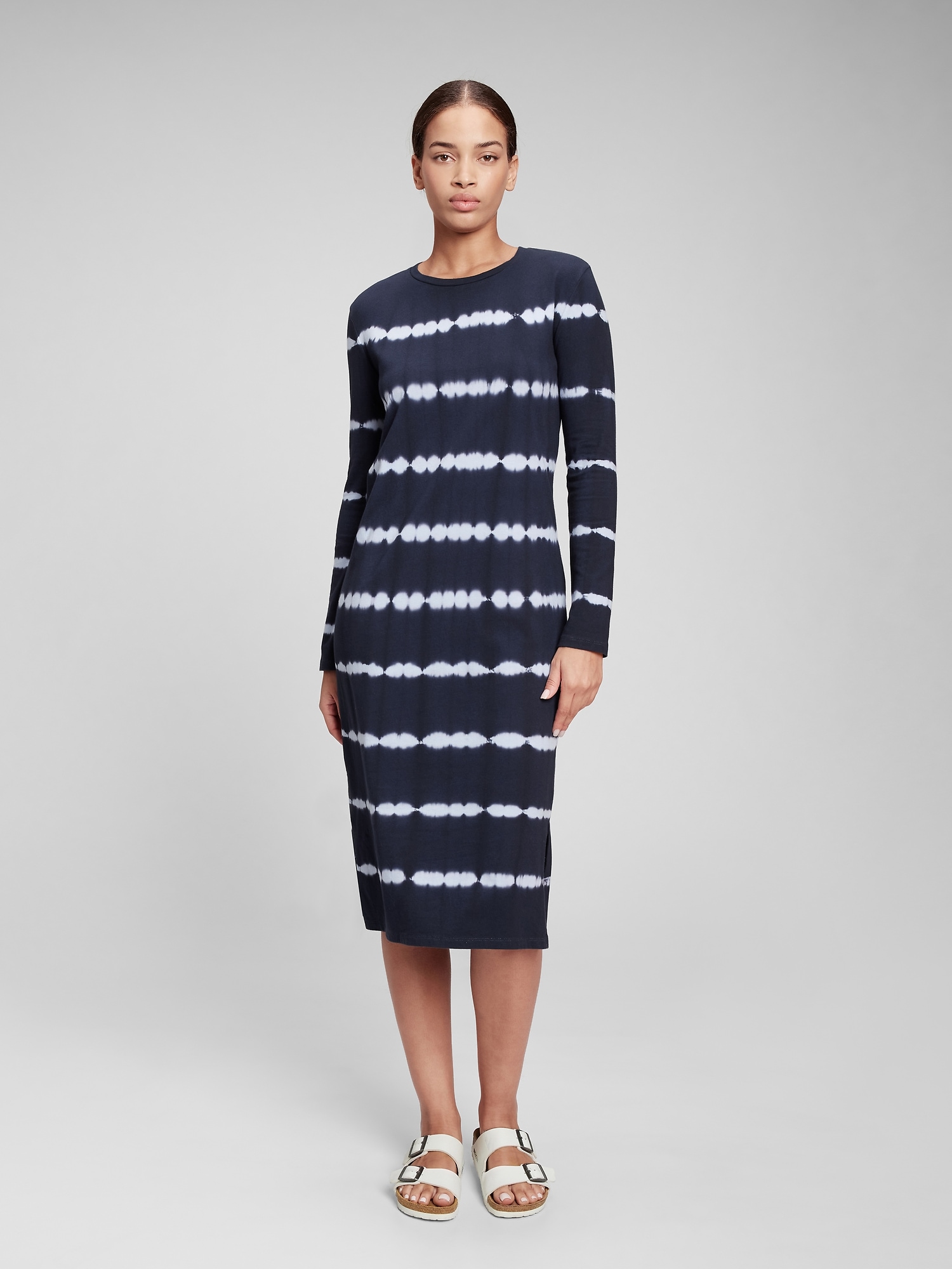 Crewneck Midi Dress | Gap Factory