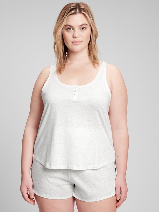 Image number 1 showing, Henley Tank Top