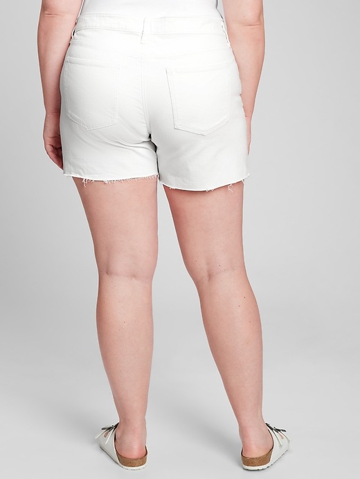 Image number 2 showing, 5" Mid Rise Denim Shorts