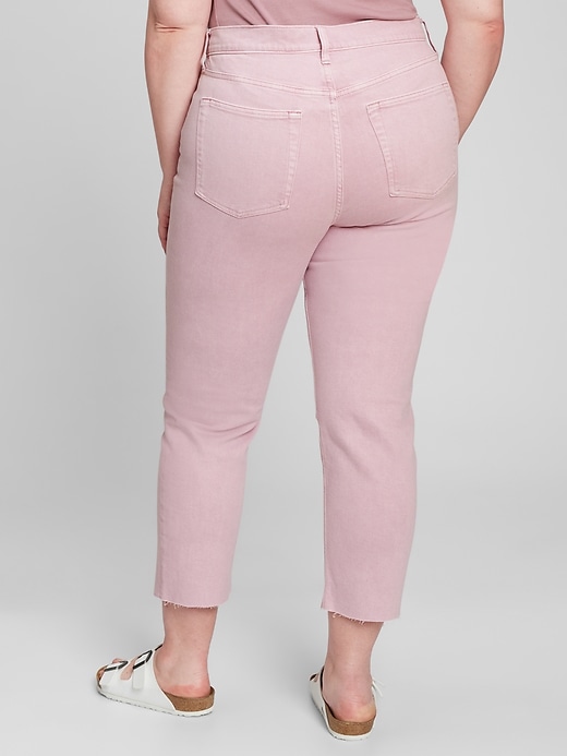 Image number 2 showing, High Rise Cheeky Straight Jeans