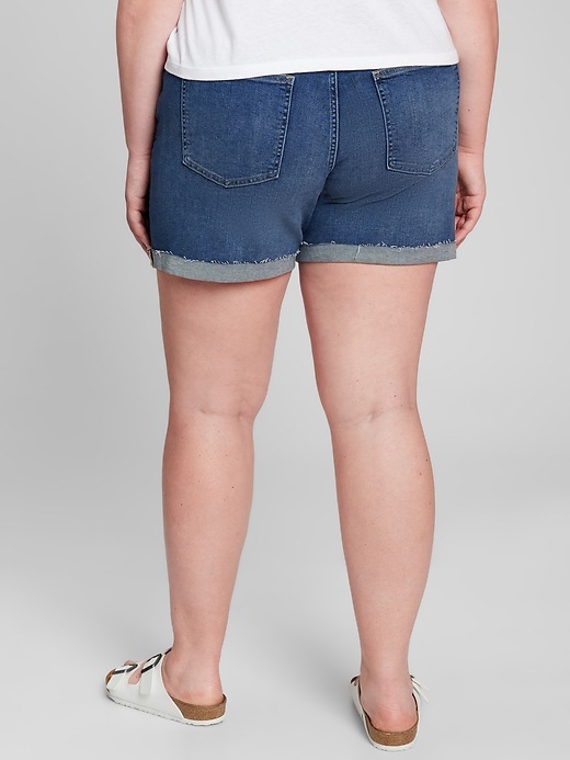 Image number 2 showing, 5" Mid Rise Denim Shorts