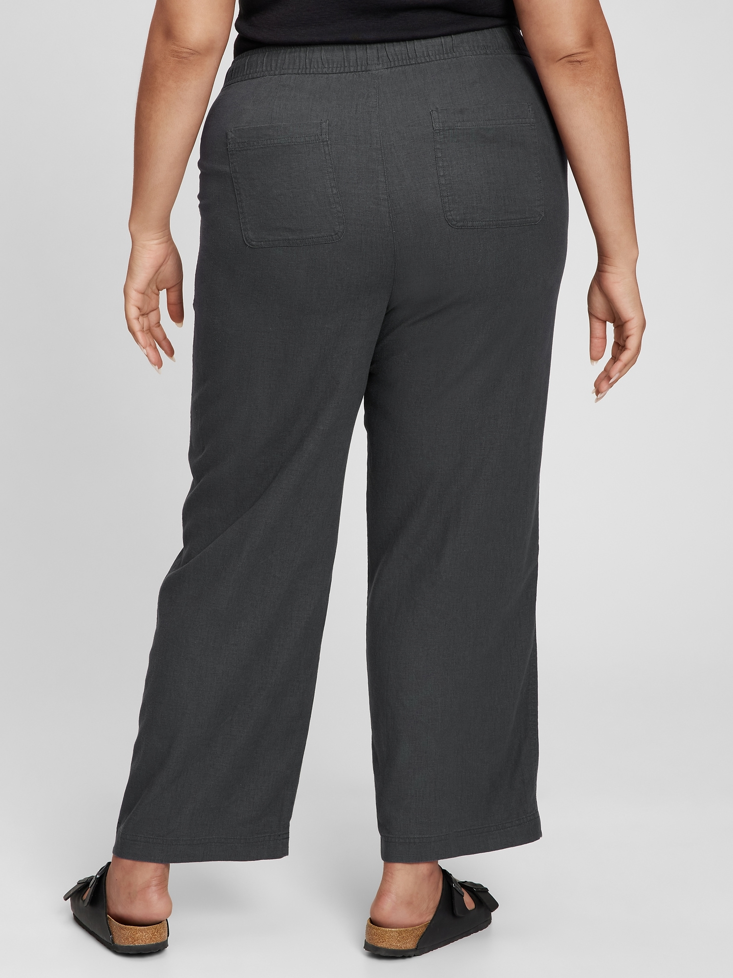 High Rise PullOn Utility Pants with Washwell Gap Factory