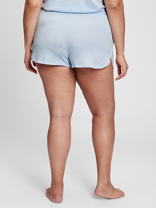Image number 6 showing, Cotton Modal PJ Shorts