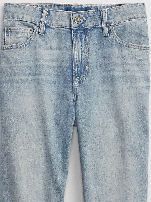 Image number 4 showing, Mid Rise Universal Slim Boyfriend Jeans with Washwell