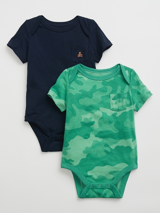 View large product image 1 of 1. Baby Pocket Bodysuit (2-Pack)