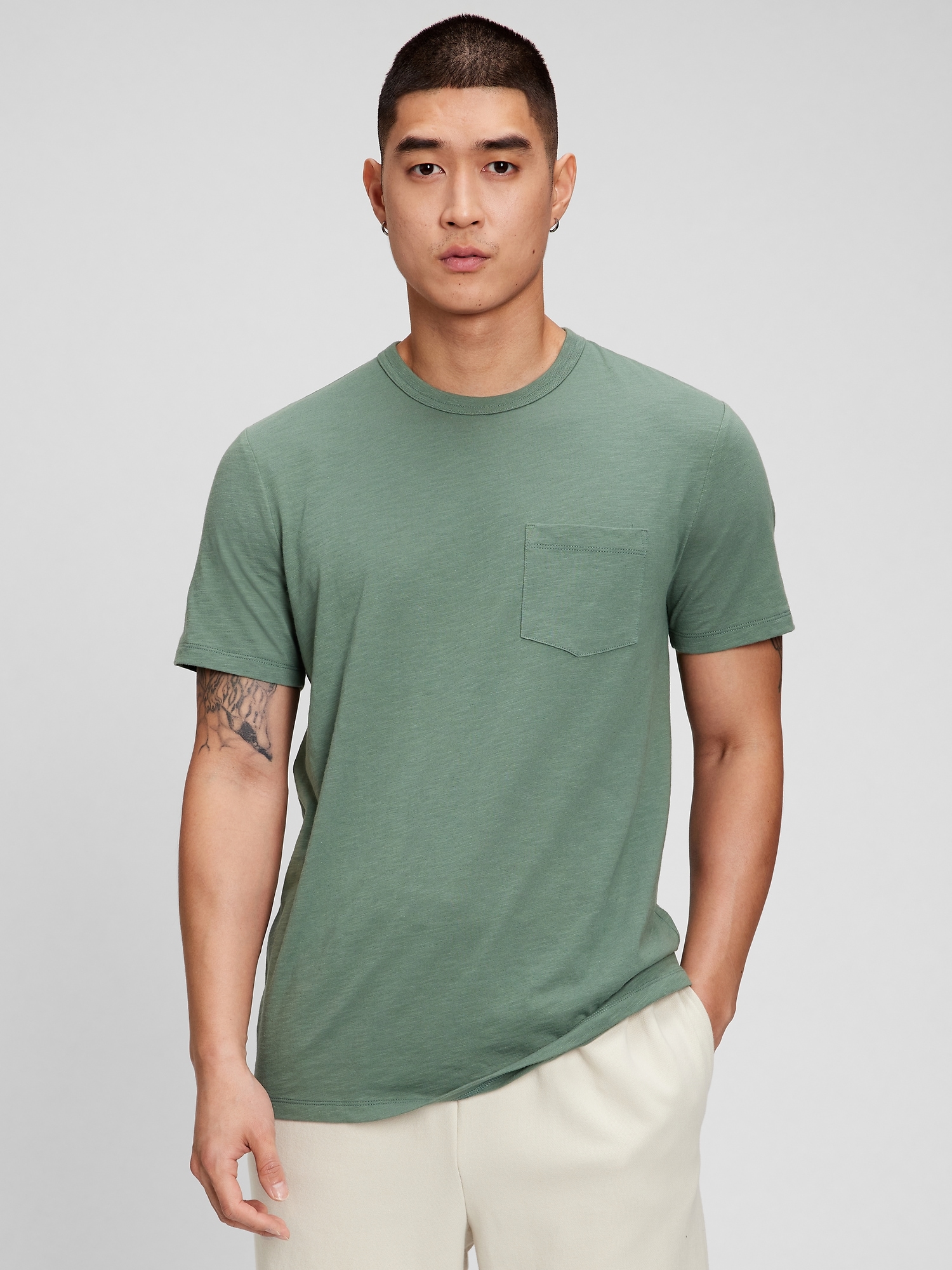Lived-In Pocket T-Shirt | Gap Factory