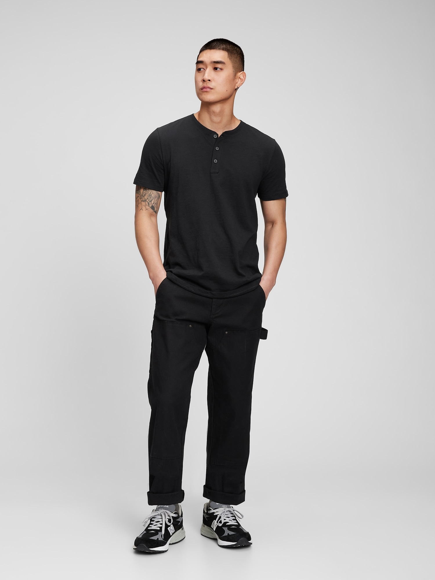 LivedIn Henley TShirt Gap Factory