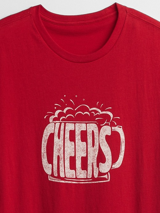 Image number 4 showing, Cheers Graphic T-Shirt