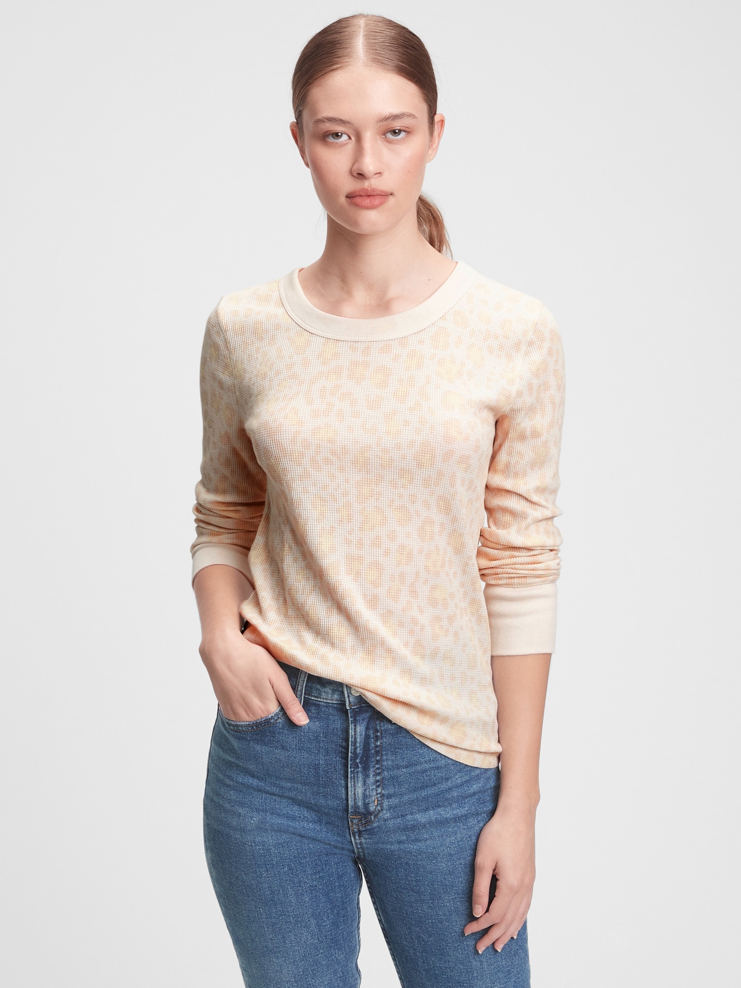 WaffleKnit TShirt Gap Factory