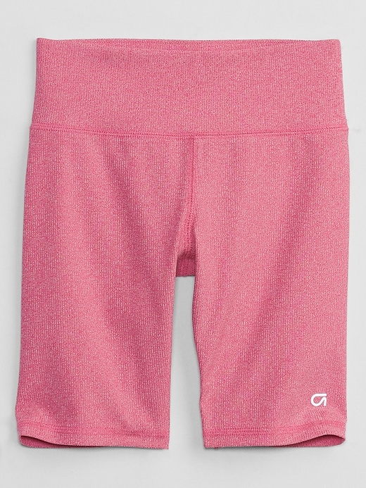 View large product image 1 of 1. GapFit Kids Ribbed Bike Shorts