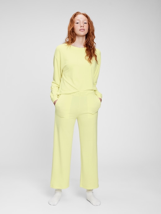 Image number 1 showing, Wide-Leg Utility PJ Pants