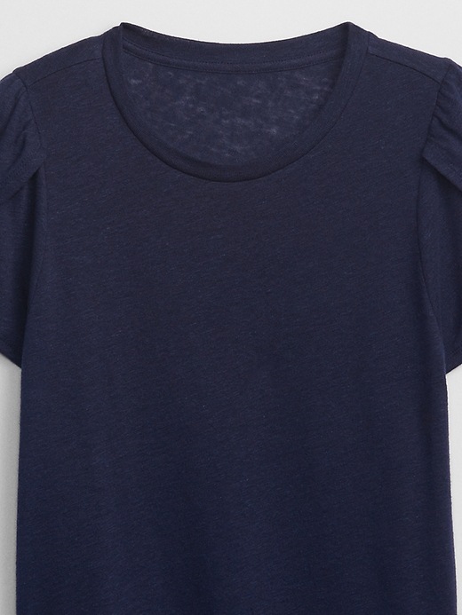 Image number 4 showing, Petal-Sleeve T-Shirt