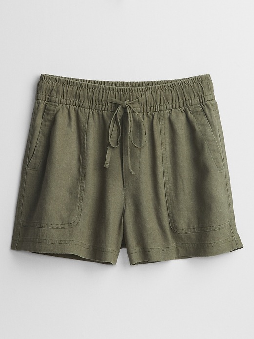 Image number 3 showing, 3.5" High Rise Pull-On Utility Shorts with Washwell