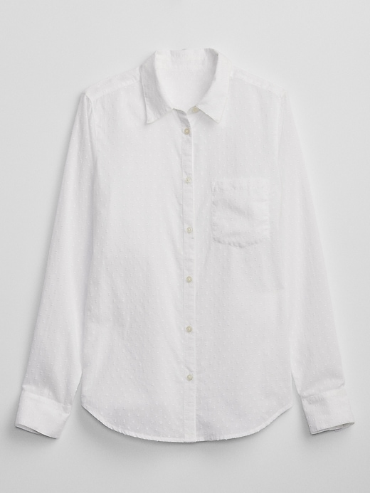 Gap Factory Women's Classic Cotton Shirt Optic White Size XL Gap Factory Women's Classic Cotton Shirt Optic White Size XL
