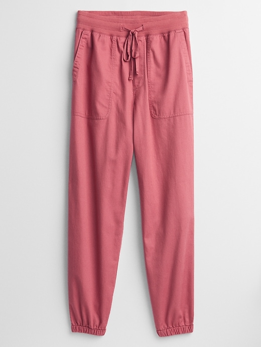 Image number 3 showing, Ribbed Twill Joggers with Washwell