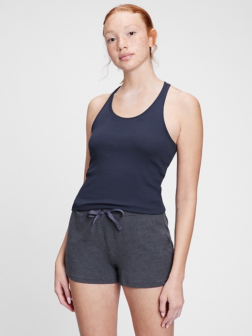 View large product image 1 of 1. Ribbed Support PJ Tank Top