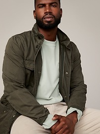 gap men's military jacket