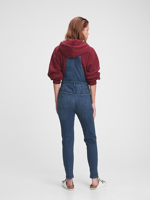 Image number 7 showing, Skinny Denim Overalls