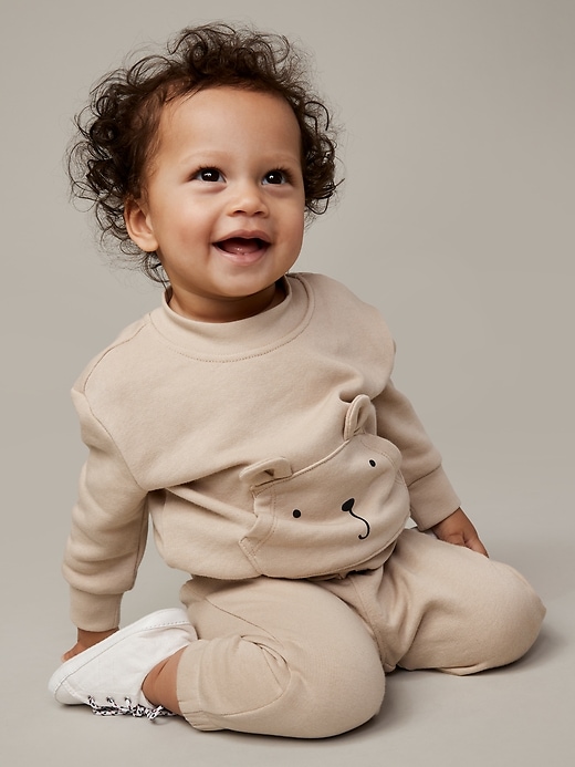 View large product image 2 of 2. Baby Brannan Bear Outfit Set