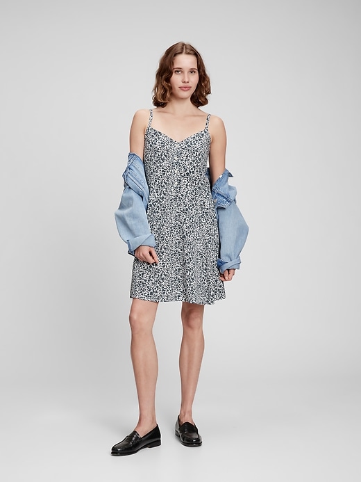 Image number 1 showing, Sleeveless Button-Front Dress