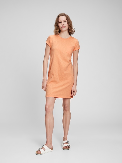 Image number 1 showing, Pocket T-Shirt Dress