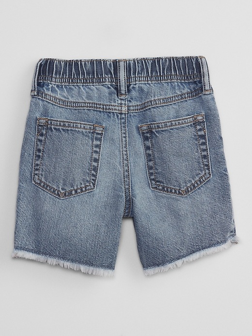 babyGap &#124 Disney Mickey Mouse Denim Pull-On Shorts with Washwell
