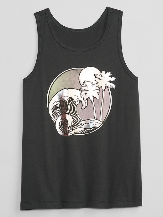 View large product image 1 of 1. Kids Graphic Tank Top
