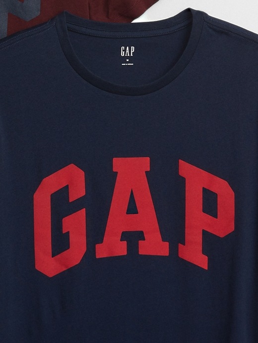 Image number 4 showing, Gap Logo Arch T-Shirt (2-pack)