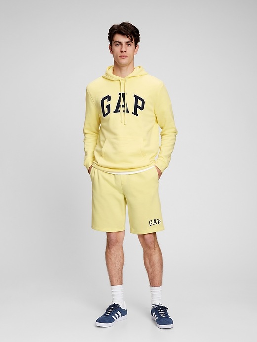 gap logo hoodie tiktok brown