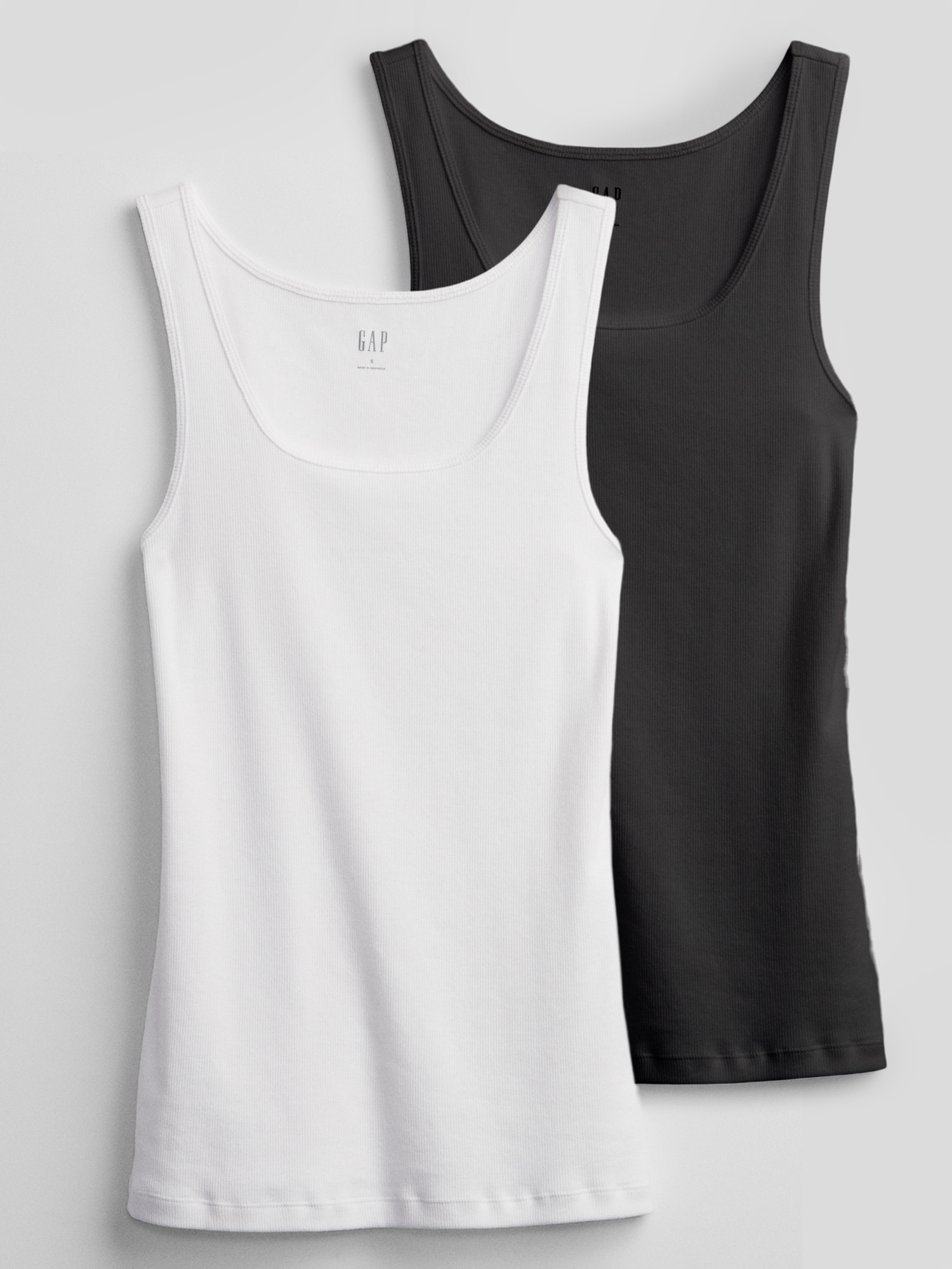 Rib Tank Top (2-Pack)