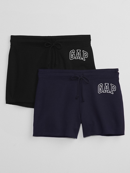 Image number 1 showing, Gap Logo Fleece Shorts (2-Pack)