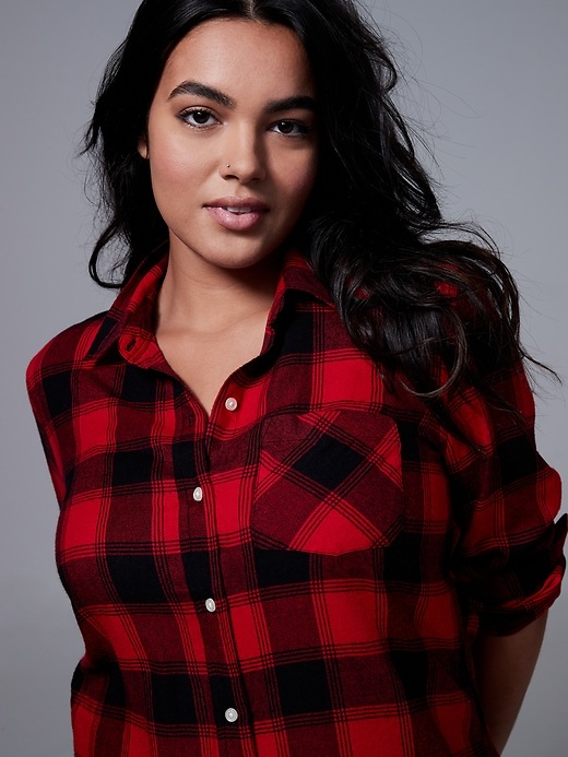 Image number 2 showing, Twill Plaid Shirt