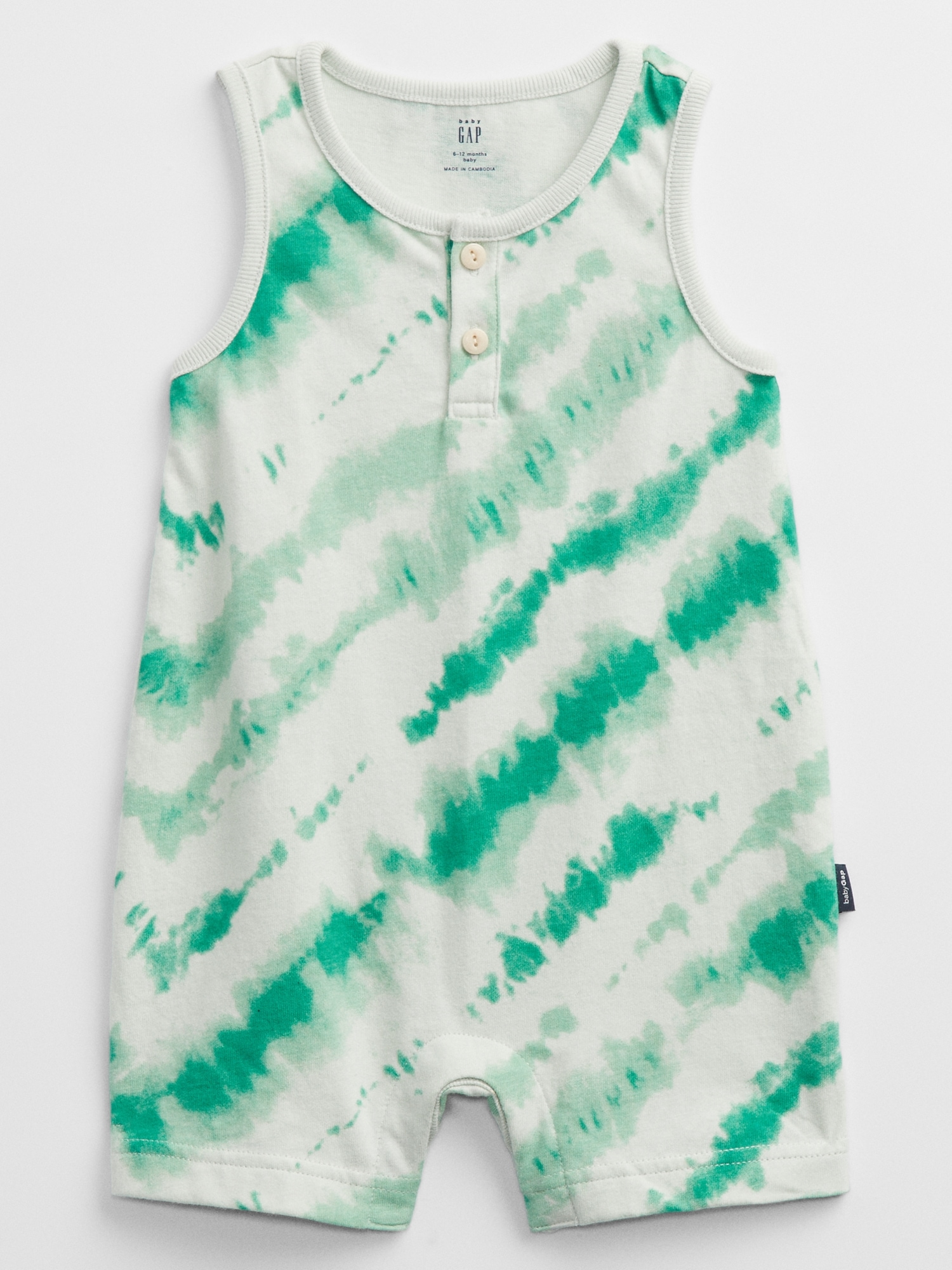 Baby Henley Tank Romper