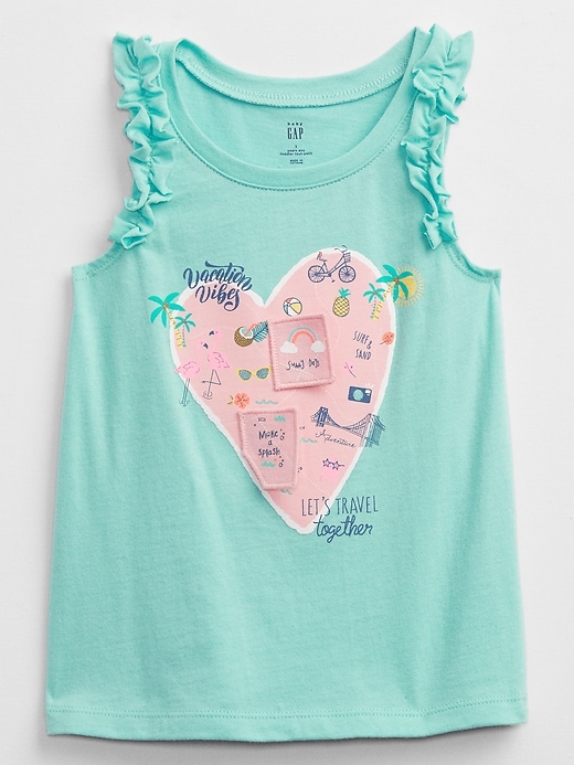 Image number 5 showing, Toddler Interactive Graphic Tank Top