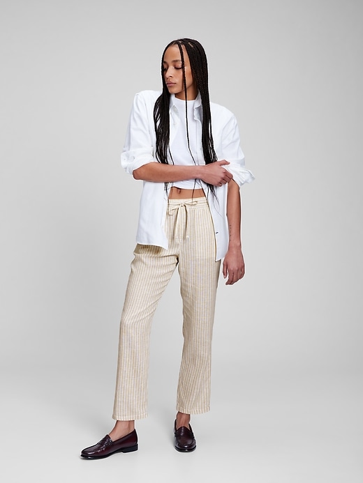 Image number 1 showing, Linen Easy Pants