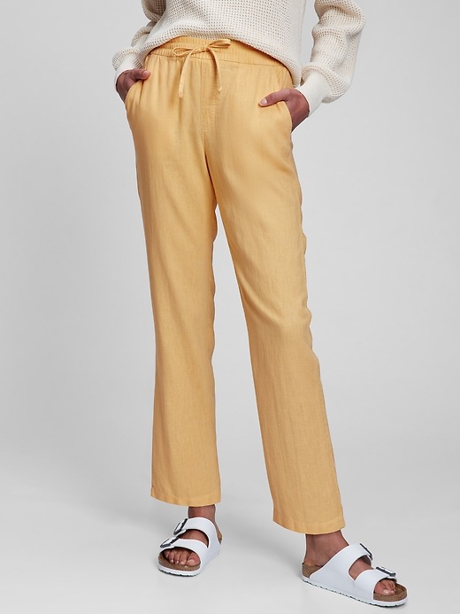 Image number 5 showing, Linen Easy Pants