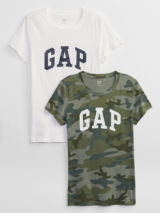 Image number 1 showing, Gap Logo T-Shirt (2-Pack)