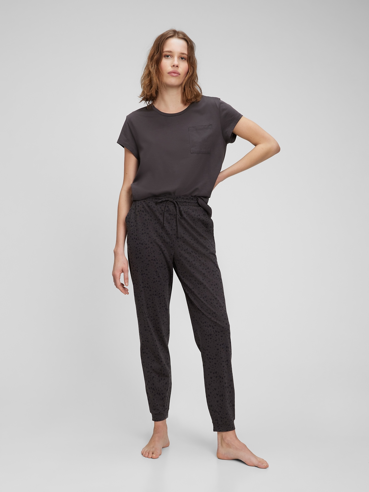 Cotton Modal Joggers Gap Factory
