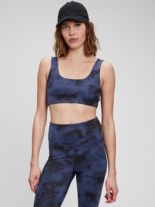 View large product image 1 of 1. GapFit Studio Sports Bra