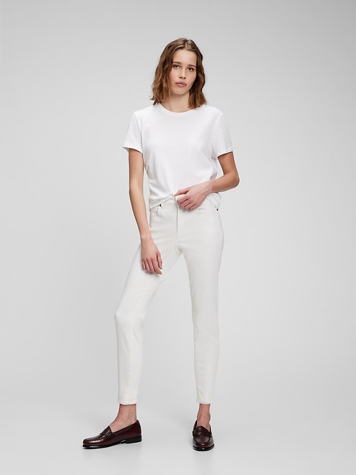 Image number 1 showing, High Rise Universal Legging Jeans