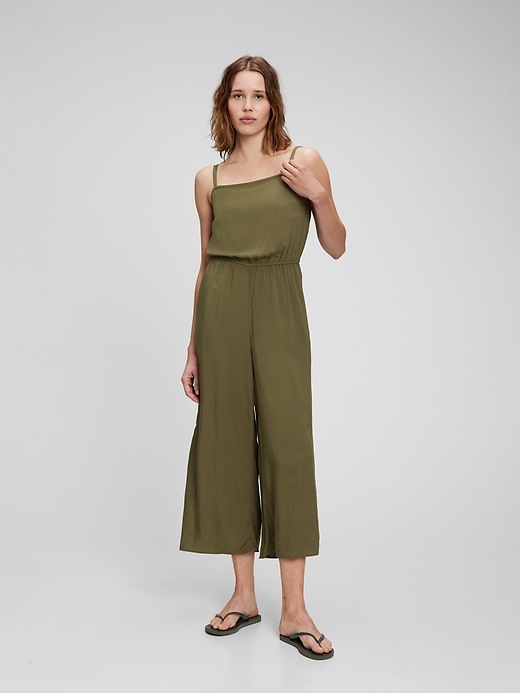 Rayon Jumpsuit Gap Factory