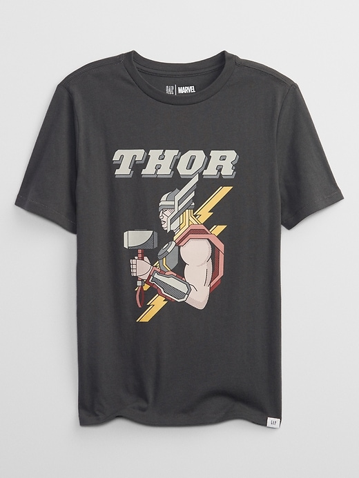 View large product image 1 of 2. GapKids &#124 Marvel Graphic T-Shirt