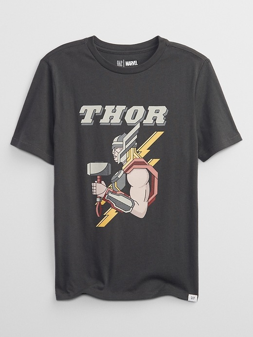 View large product image 1 of 2. GapKids &#124 Marvel Graphic T-Shirt