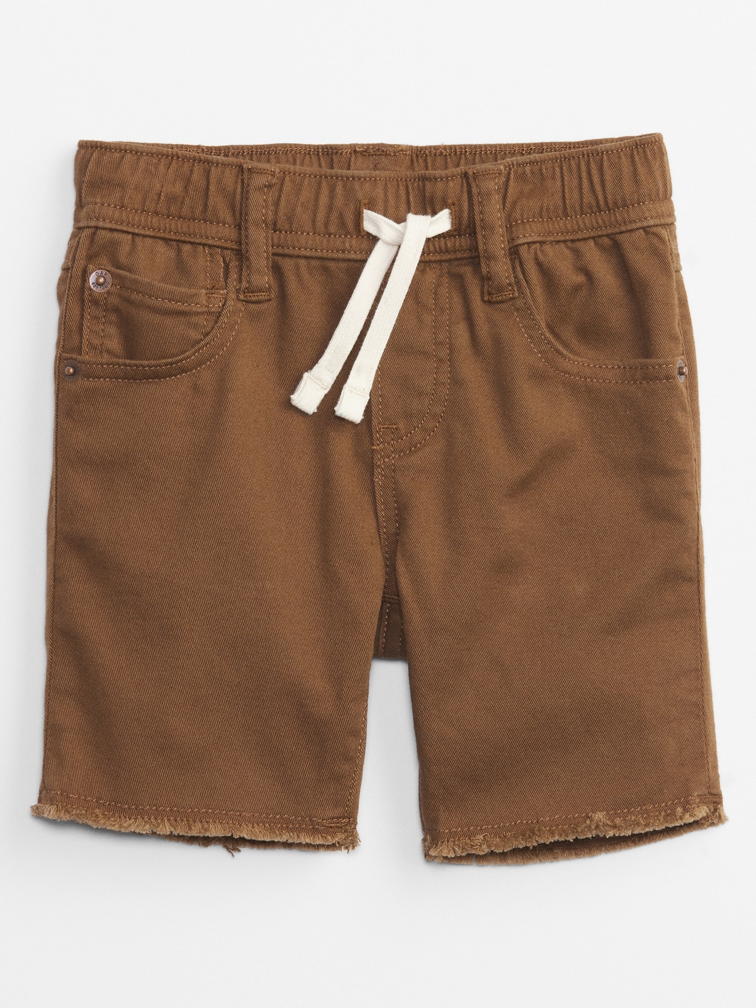 Toddler Twill Pull-On Shorts with 