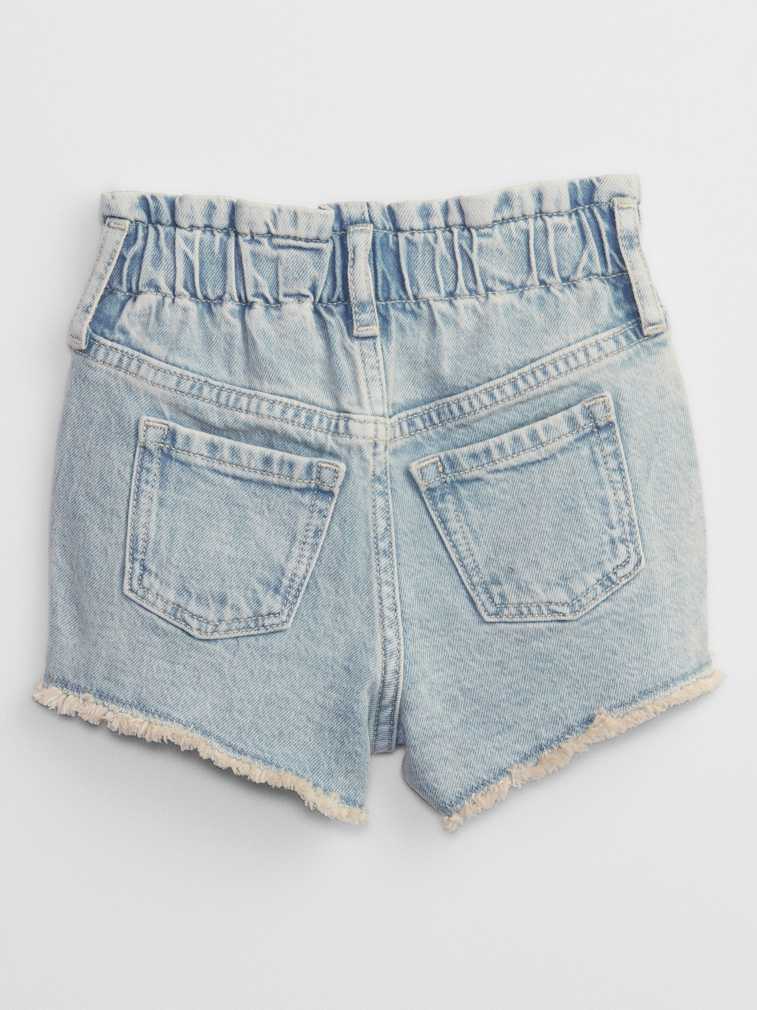 Toddler High Rise Paperbag Mom Jean 