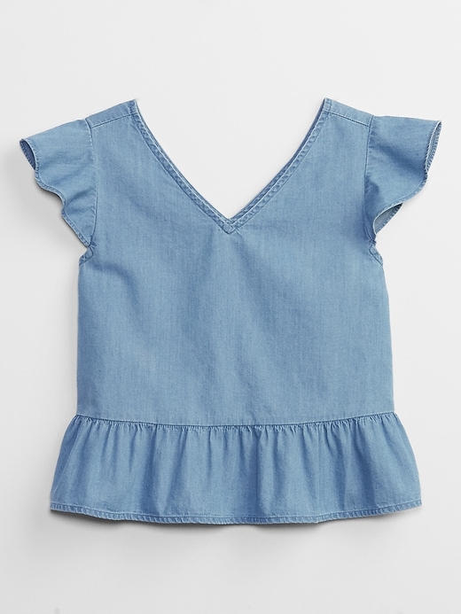 トップス Apolina Additions / peplum tee 3-5y Kid Floral Long-Sleeve Peplum Jersey Tee - Carter's | Carter's
