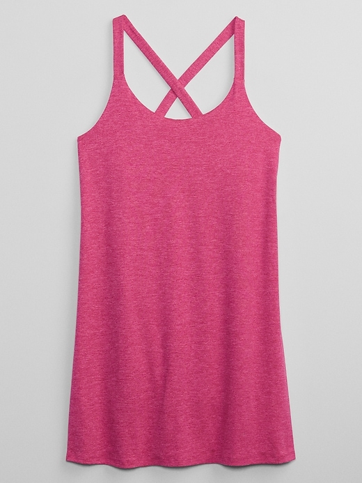 Image number 3 showing, GapFit Brushed Tech Jersey Dress