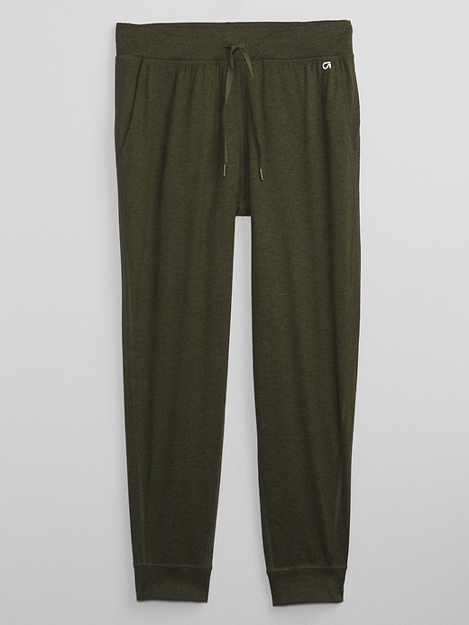 gap brushed tech jersey joggers