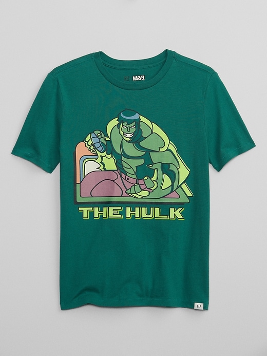 View large product image 1 of 1. GapKids &#124 Marvel Graphic T-Shirt